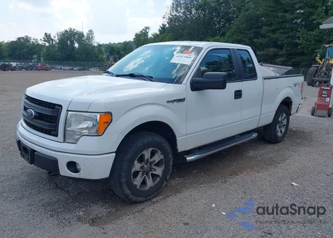 2013 Ford F-150 Stx из США, поврежденный, VIN 1FTEX1EM6DFA28102